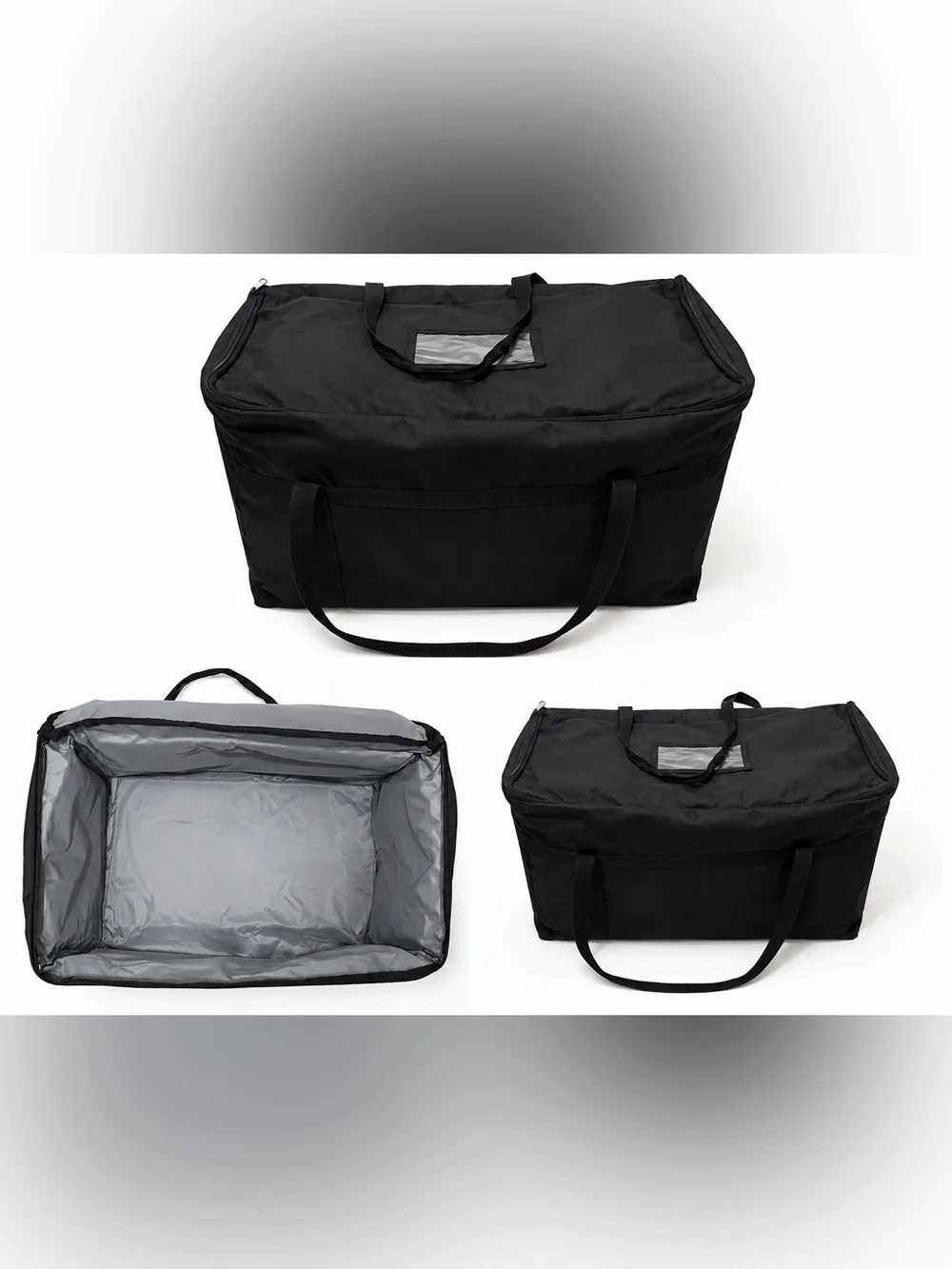 XL Insulated Hot & Cold Food Delivery Bag - Unbranded